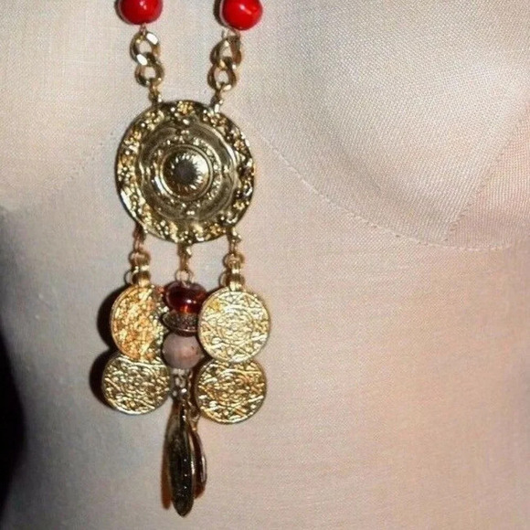 Carol Dauplaise 1970's Runway Revival Medallion - Picture 2 of 8